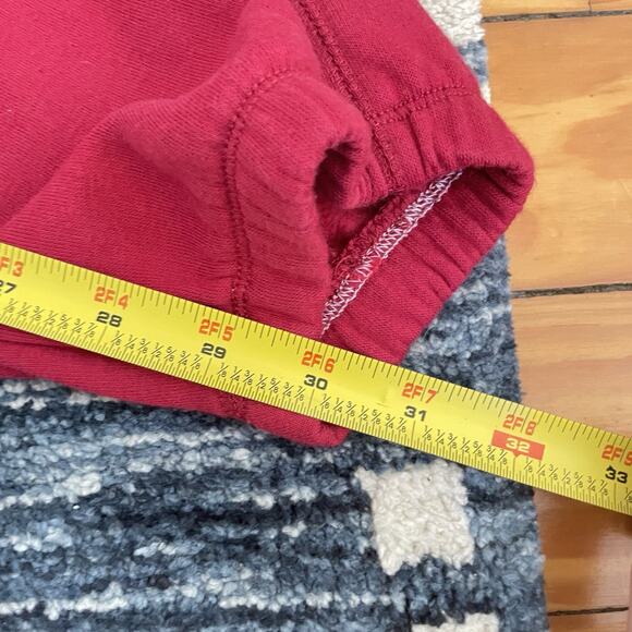 Aeropostale Womens Pants Red S Logo Low Rise Joggers Y2K Preppy Athleisure - Picture 10 of 10